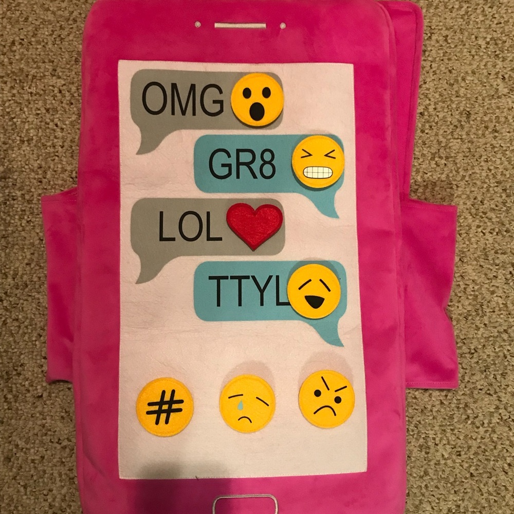 Kids Cell Phone Halloween Costume